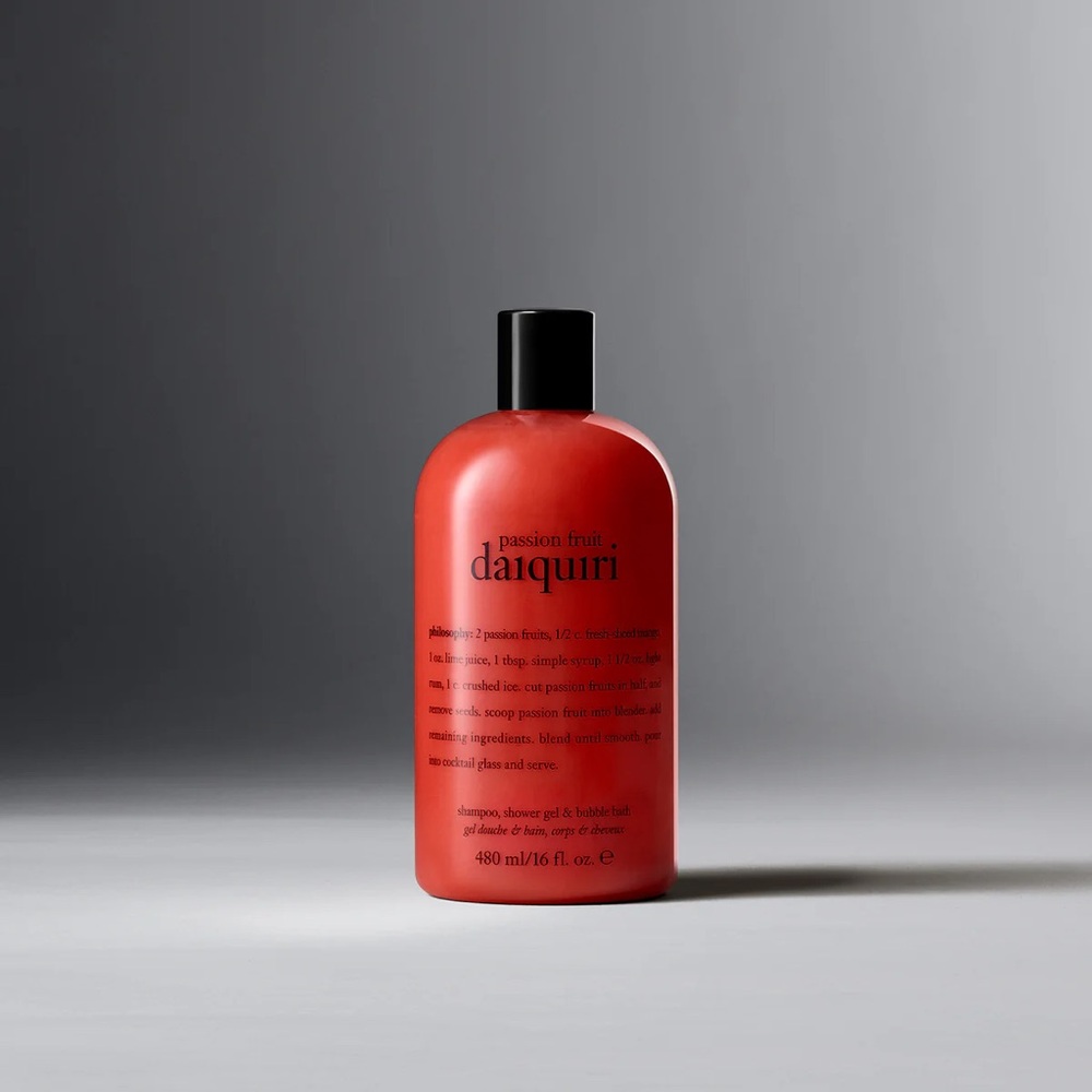 Philosophy Passion Fruit Daiquiri Shampoo Shower Gel And Bubble Bath 16 fl oz